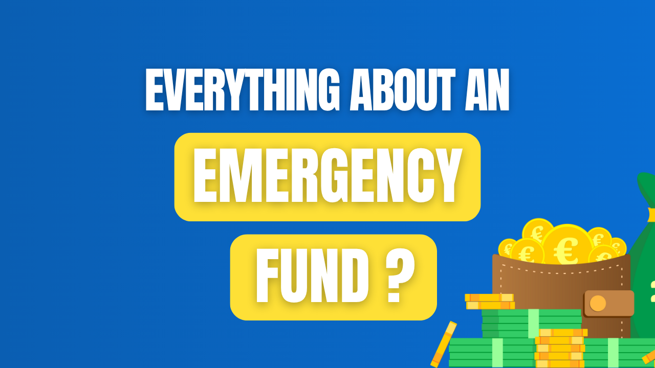 Emergency fund planning tips with cash, bank, and mutual fund allocation