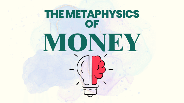 A visual of mindset shift from poverty to wealth through personal growth and financial abundance